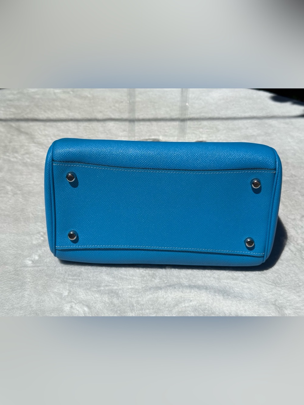 Coach Rowan Medium Satchel in Electric Blue NWOT - Picture 3 of 7